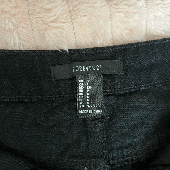 BLACK JEAN SKIRT! - Picture 2 of 3